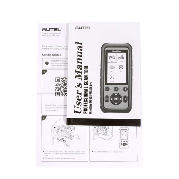 Autel MaxiDiag MD808 Pro All Modules Scanner Code Reader (MD802 ALL+ MaxicheckPro)  with Special Functions EPB/ Oil Reset/ DPF/SAS and BMS