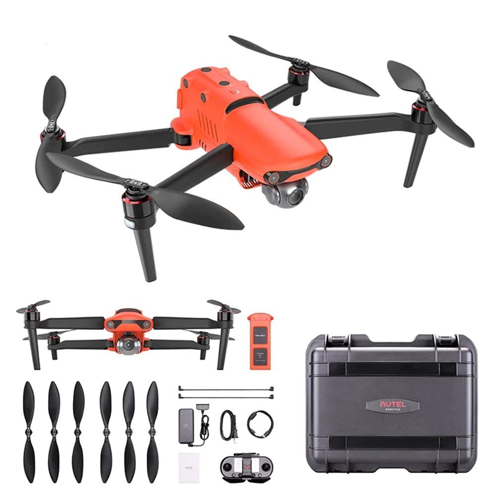 Original Autel Robotics EVO II Drone 8K HDR Video Camera Drone Foldable Quadcopter Rugged Bundle (With One Extra Battery)