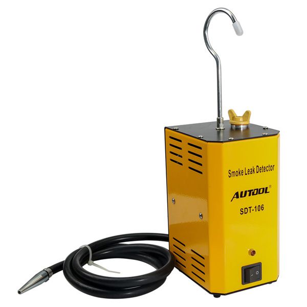 AUTOOL SDT-106 Diagnostic Leak Detector of Pipe Systems for Motorcycle/Cars/SUVs/Truck Smoke Leakage Tester