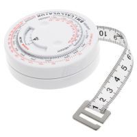 BMI Body Mass Index Retractable Tape 150cm Measure Calculator Diet Weight Loss Tape Measures Tools