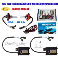 2013 Best 35W CANBUS BI-XENON H4 9004 9007 9003 HB2 HI-LO HID CONVERSION KIT BALLAST AC 12V Works With All Cars