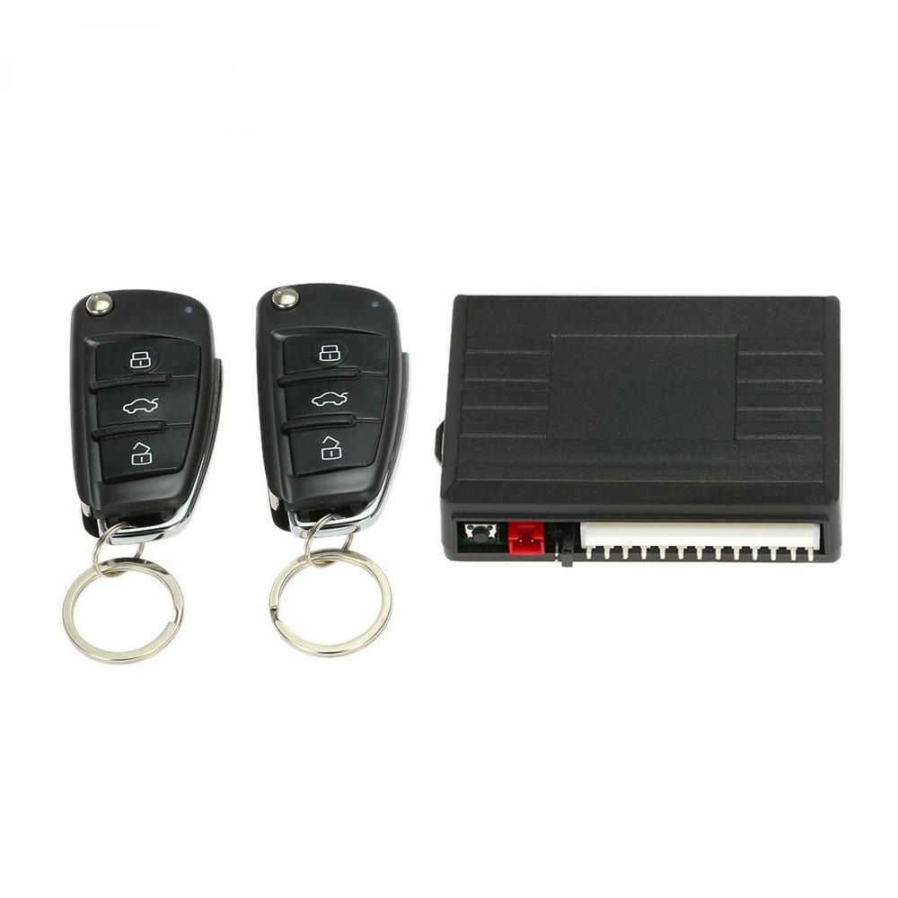 Universal Car alarm system remote control Car Central Locking Keyless system with Trunk Release Button for Peugeot 307 Toyota VW