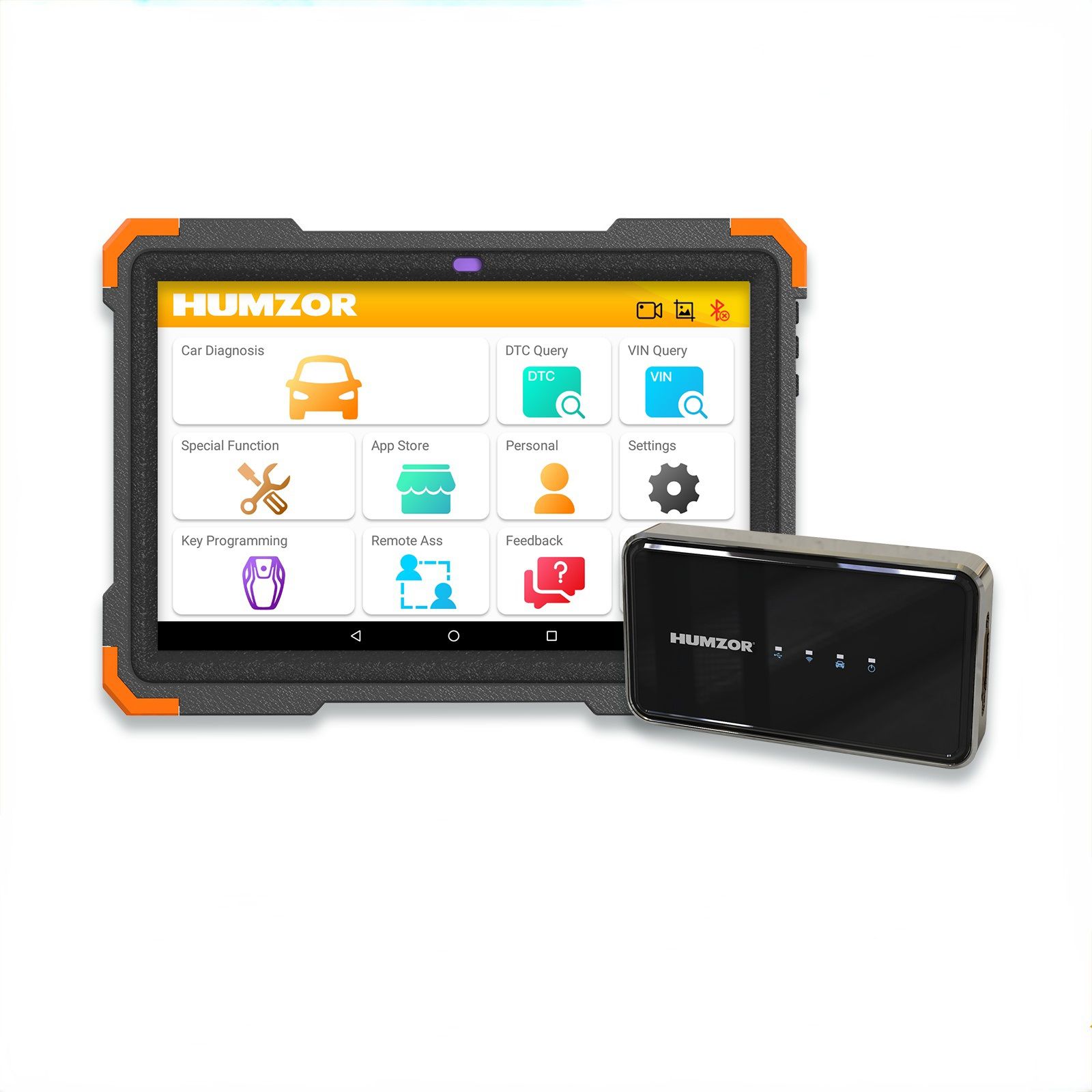 Humzor NS366S Car Diagnostic Scanner Tablet Full System for SAS CVT Gear Learning 13 Reset Automotive OBD 1/2 Diagnostic Tool