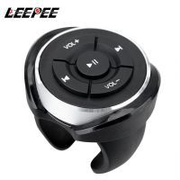 Car Steering Wheel Wireless Remote Controls For IOS Android Phone Tablet Motorcycle Bike Bluetooth Media Volume Button