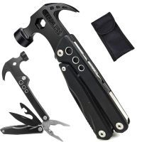 Claw Hammer Multitool Stainless Steel Knife Plier Tool Nylon Sheath Outdoor Survival Camping Hiking Portable Pocket Claw Hammer