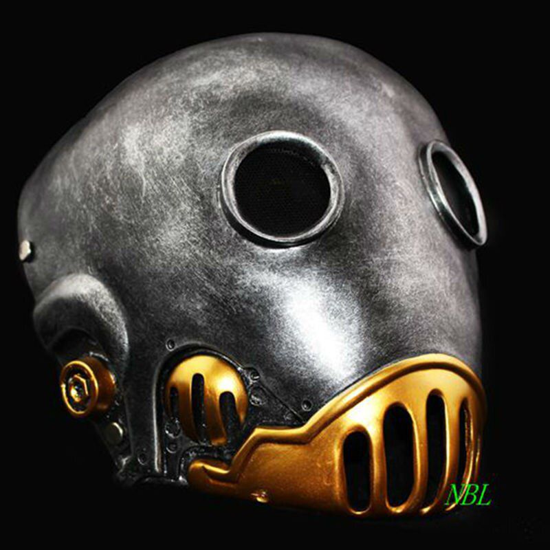 Horror The Clockwork Man Masks Halloween Hellboy Movie Masquerade Kroenen Full Face Helmet Resin Mask Adult Size Cosplay Prop
