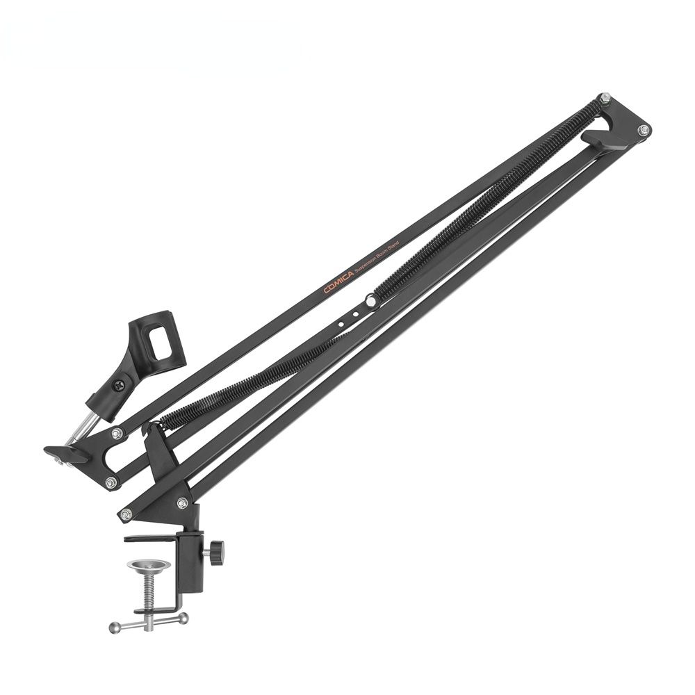 CVM-MS02 Suspension Boom Mic Stand,Microphone Hanging Mount with 3/8 and 5/8 Threaded Hole