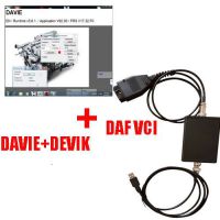 DAF VCI Lite + DAF DAVIE Developer Tool + DAF Devik Adblue Off Tool Heavy Duty Diagnostic Tool