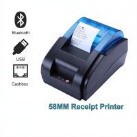 58MM Desktop POS Printer USB Thermal Receipt Printer with High Speed Printing Restaurant Sales Kitchen Support Windows System