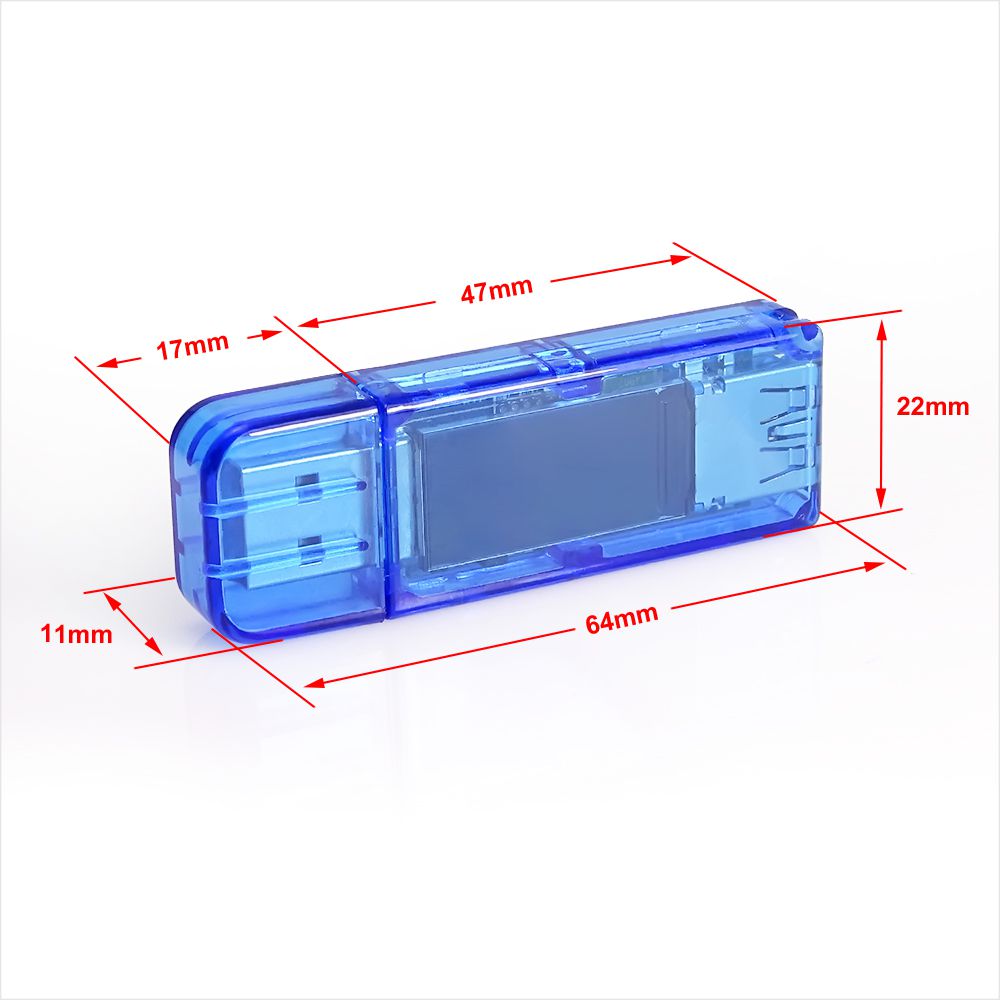 AT35 AT34 5 digits USB 3.0 color LCD Voltmeter ammeter voltage current meter multimeter battery charge power bank USB Tester