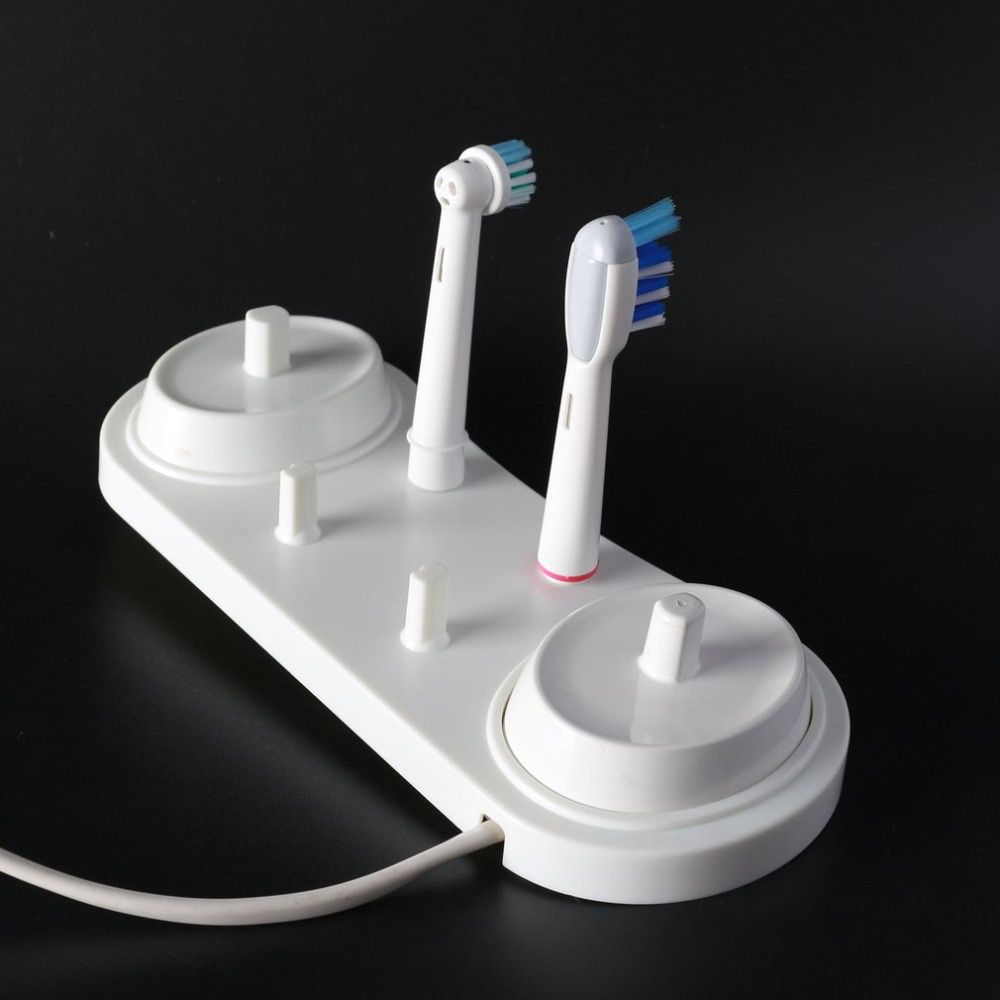 Electric Toothbrush Holder Bracket Bathroom Toothbrush Stander Base Support Holder Tooth Brush Heads Base With Charger Hole