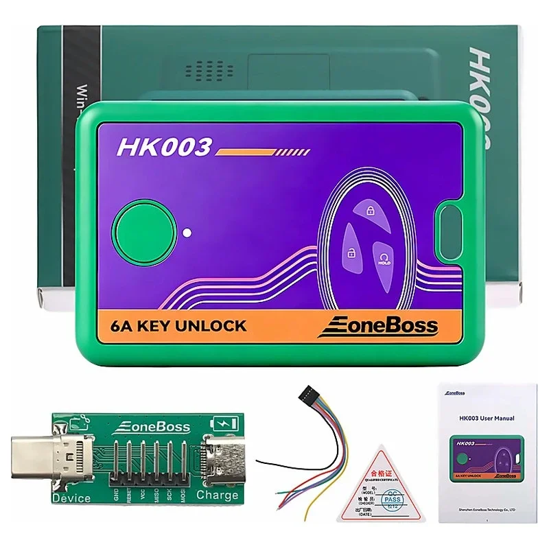 Eoneboss HK003 6A Full Unlock Key Matching Tool for Hyundai Kia Smart Key No Disassembly Bluetooth APP Locksmith