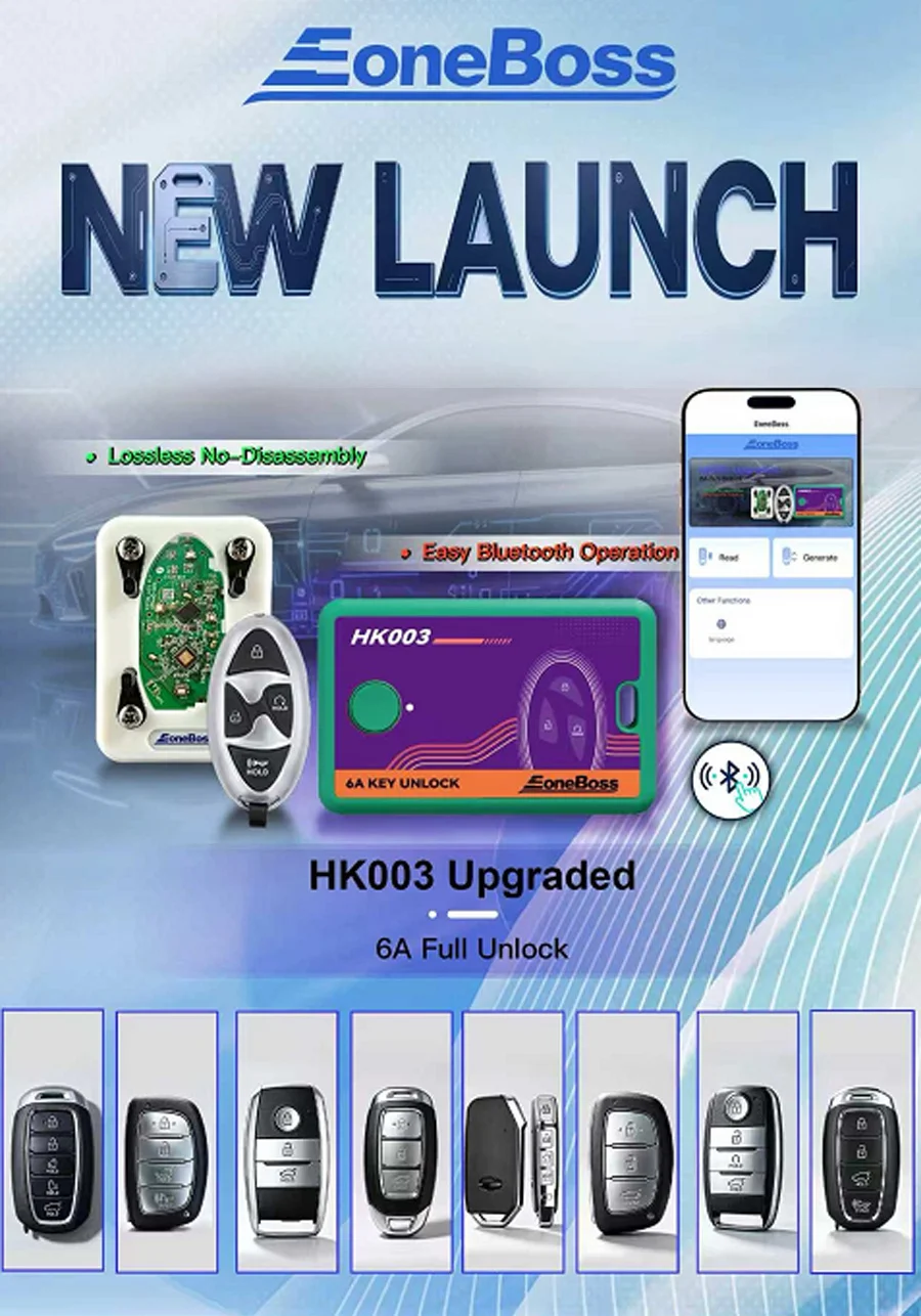 Eoneboss HK003 6A Full Unlock Key Matching Tool