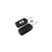 Flip Remote Key Shell 2 Button for Hyundai Elantra HD 10pcs/lot