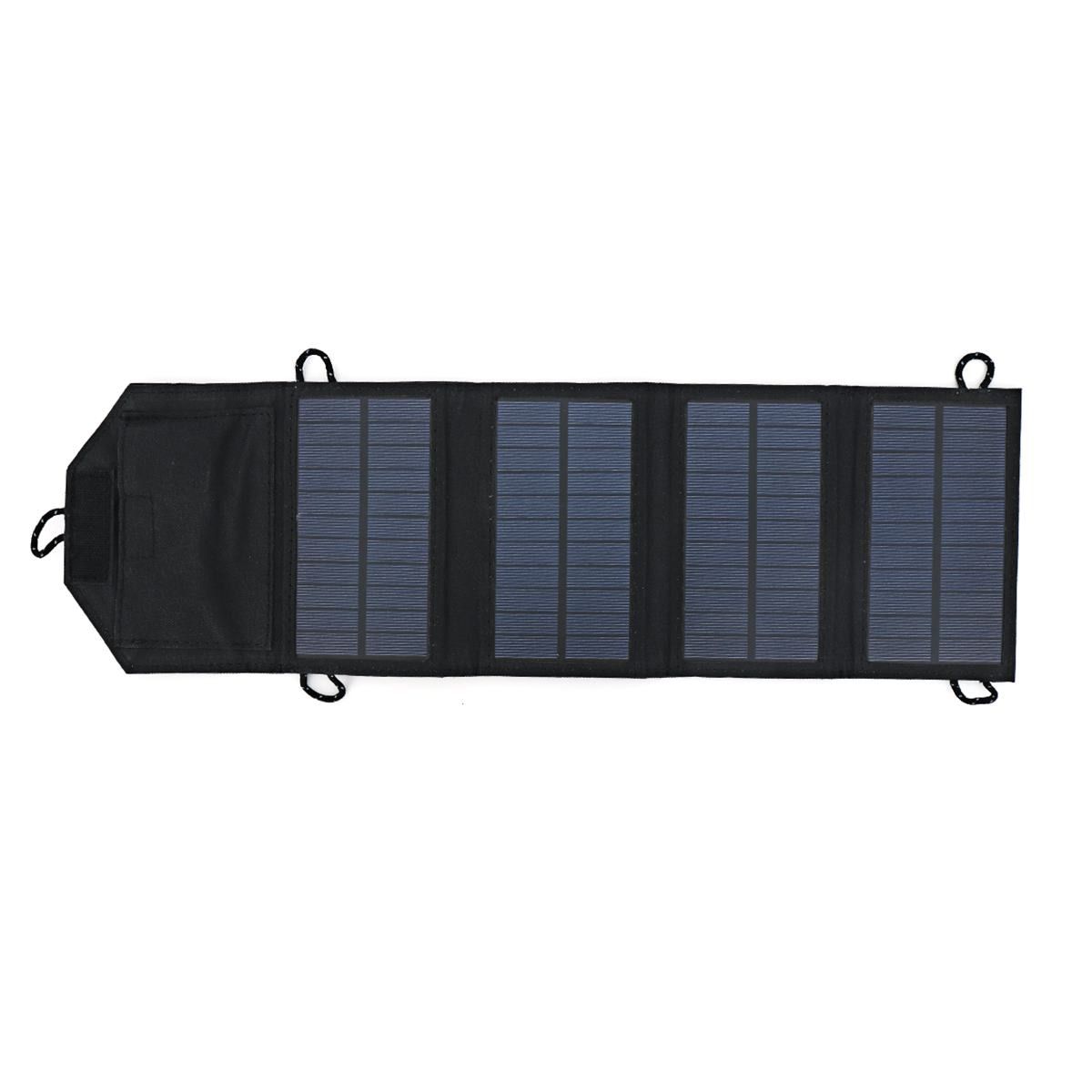 Foldable 50W Solar Panel Charger Usb Solar Battery Pack Camping And Hiking Solar Charging Device Power Supply Outdoor Indoor