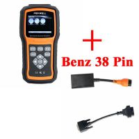 Foxwell NT520 Pro with Benz Software Preloaded and 38 PIN Round Connector