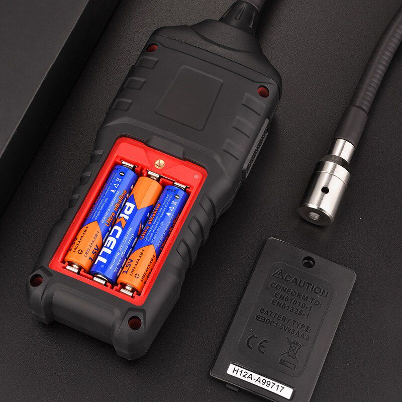 HT601A HT601B HT61 Gas Analyzer Gas Leak Air Quality Detector PPM Meter Combustible Flammable Gas Natural Tester 9999 PPM 20% LEL