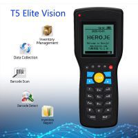 Heroje T5 Elite Vision Wireless 433MHz 1D Barcode Scanner Data Collector Inventory Management  EAN13 1D With Search Engine