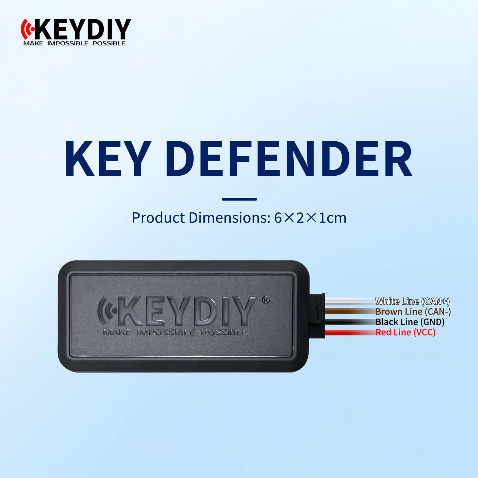 KEYDIY Key Defender HKSK521 OBD Key Programming Blocker for Toyota, Honda, BMW, Mercedes – Toggle ON/OFF via App