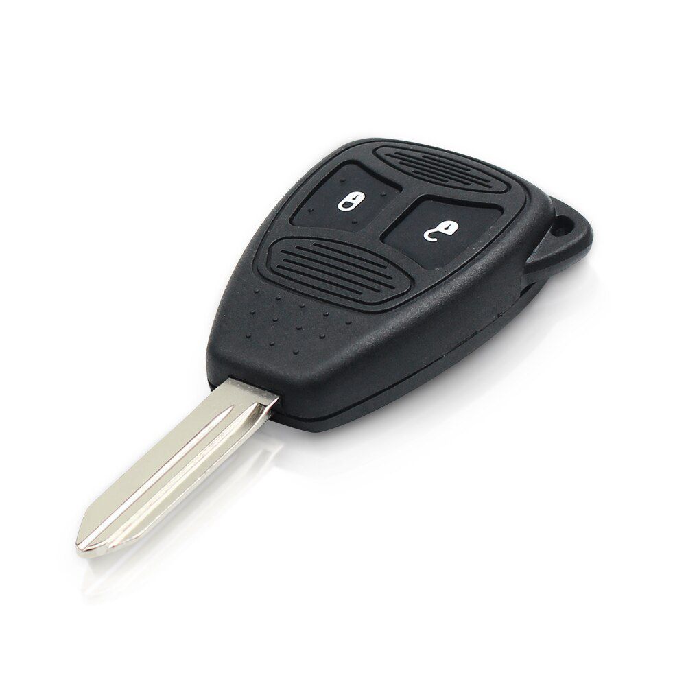 Remote Car Key Shell Fob Case For Chrysler 300C PT CRUISER For Jeep Dodge 2 Buttons Auto Uncut Key Blank Blade Cover