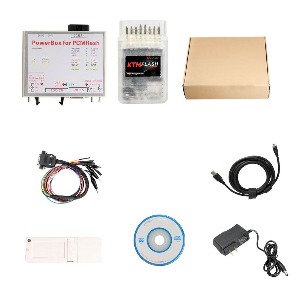 KTM FLASH KTMFLASH Car ECU Programmer Supports V-A-G DQ200 DQ250 Infineon Bosch