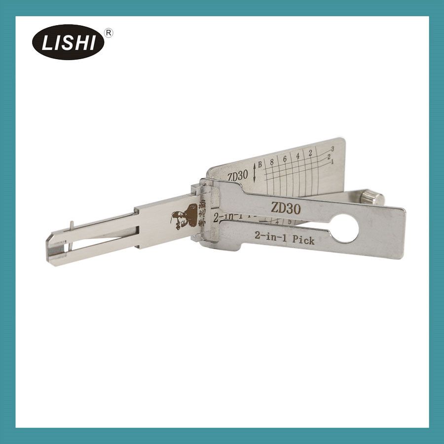 LISHI ZD30 2 in 1 Auto Pick and Decoder for Ducati Vertical milling Motorcycle