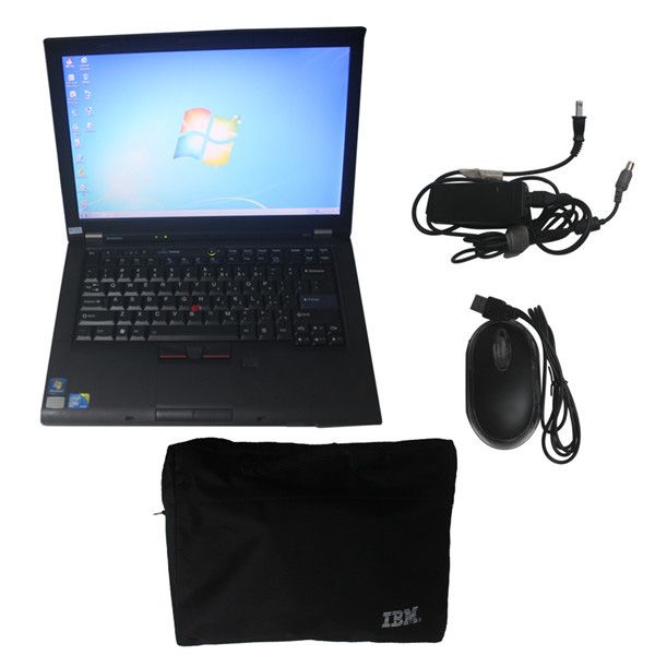 V2022.12 MB SD Connect C5 Star Diagnosis with 256GB SSD Software Plus Lenovo T410 4GB Second Hand Laptop With DTS Monaco & Vediamo