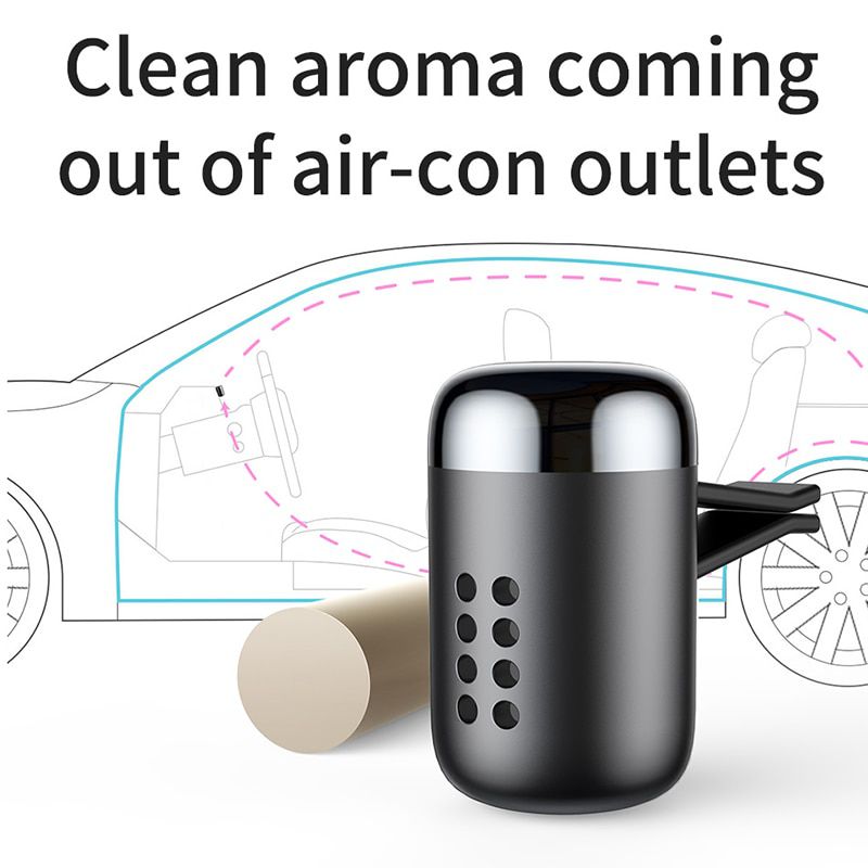 Car Air Freshener Aromatherapy Auto Air Outlet Perfume Long-lasting Car Fragrancner Fragrance Clip Diffuser solid perfume