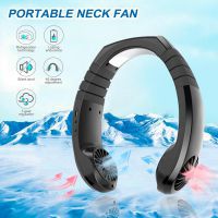 Mini Neck Fan Portable Bladeless USB Rechargeable Mute Sports Fans For Outdoor Portable Fan Hanging Neck Air Cooler IN STOCK