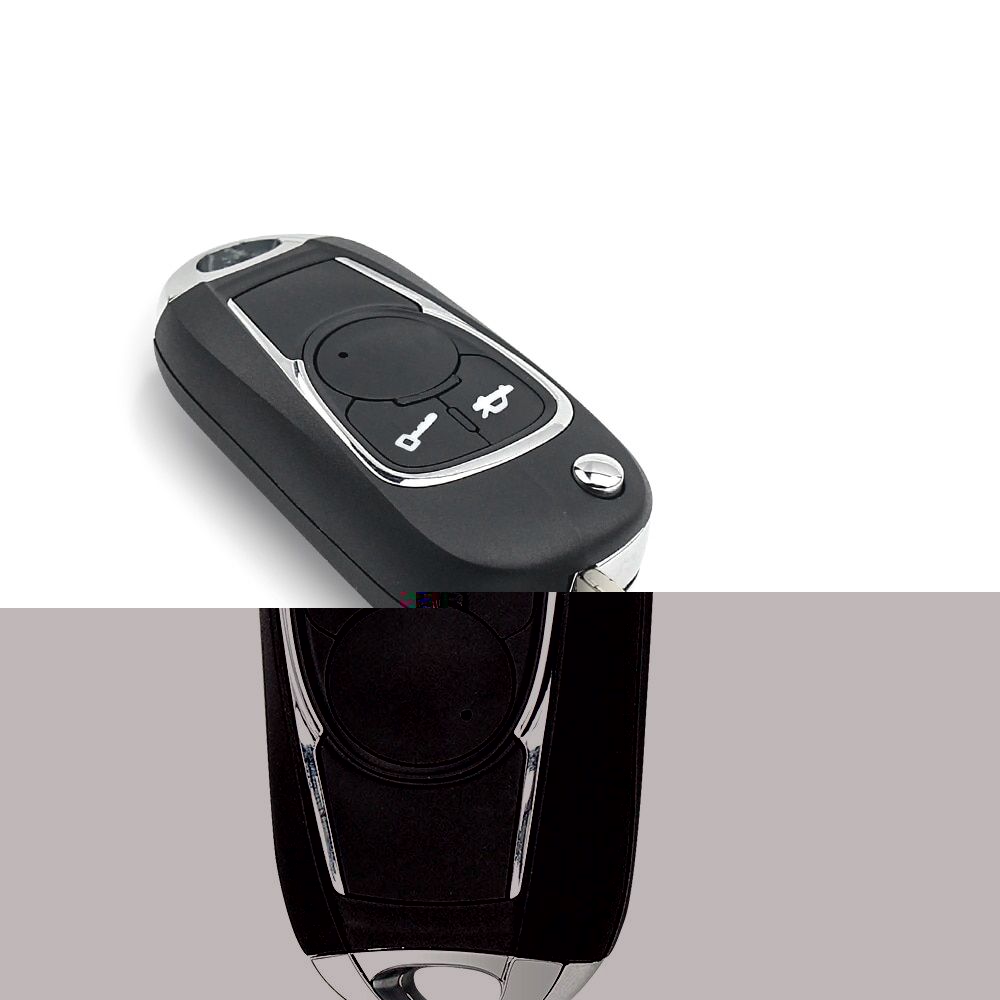 Modified Flip Remote Car Key Shell For Chevrolet LOVA Sail Epica Lechi Spark Left/Right Blade Folding 2 Buttons Key Case