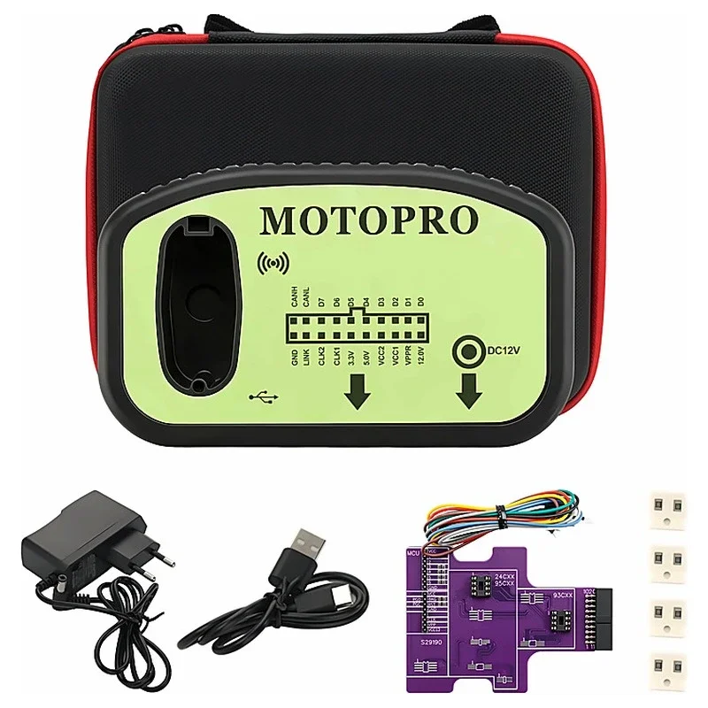 MOTOPRO PC Motorcycle Key Programmer Transponder Read Write PIN Code Calculator for Honda Yamaha Suzuki Ducati BMW