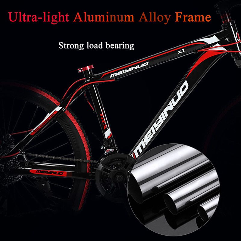 Mountain Bike Bicycle for adults 26 inch Wheel 27speed bike Aluminum Alloy Frame Variable Speed Dual Disc Brakes bicycles bmx