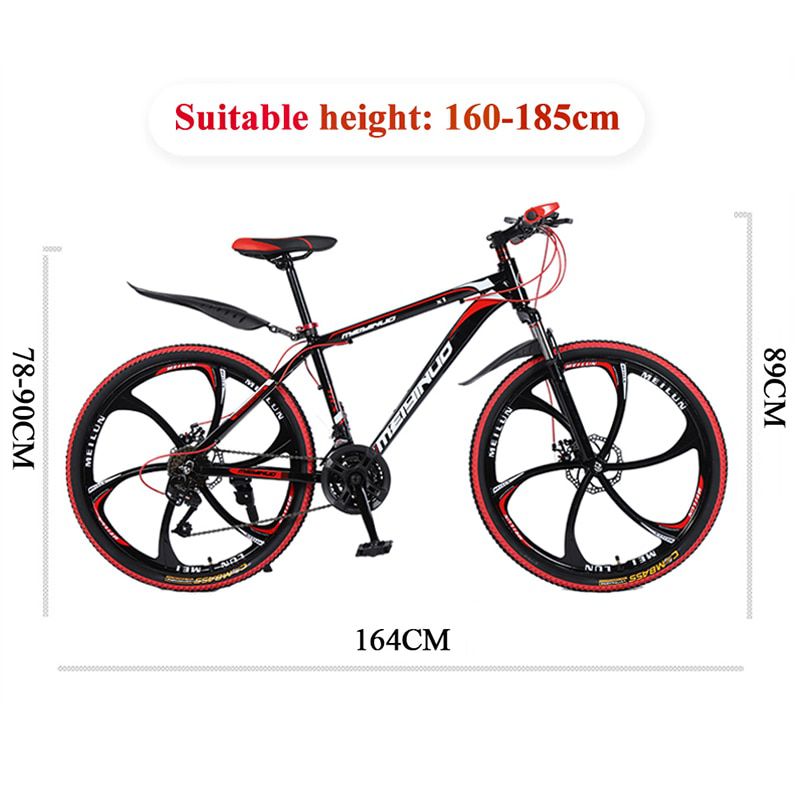 Mountain Bike Bicycle for adults 26 inch Wheel 27speed bike Aluminum Alloy Frame Variable Speed Dual Disc Brakes bicycles bmx