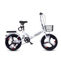 Mountain Folding Bike Variable Speed Road Bike BMX Single Speed Children's Bicycle 16.20 Inch Portable Male and Female Bicycle