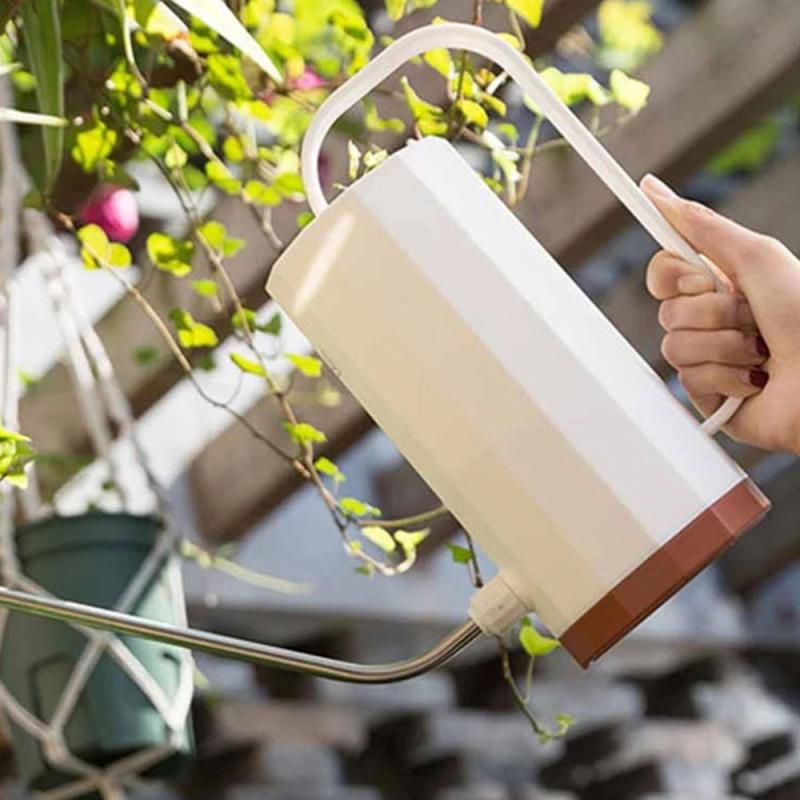 1.2L Long Mouth Watering Can Plastic Plant Sprinkler Potted Practical Flowers Gardening Tools Handle Home Irrigation Accessories