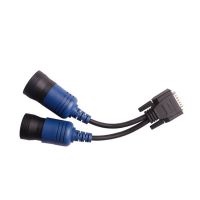 9 and 6 Pin Deutsch J1708 + J1939 Splitter Cable Adapter for XTruck USB Link Diesel Truck Diagnose Interface and VXSCAN V90