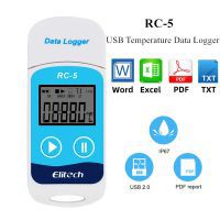 RC-5 tempu04 tempu03 USB Temperature Data Logger High-precision Datalogger Recorder 32000 reading Point Temperature Recorder