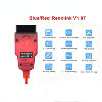 Renolink V1.87 For Renault Car OBD2 ECU Programmer Airbag Reset OBD 2 OBD2 Car Diagnostic Auto Tool ECM UCH Key Programmer Tool
