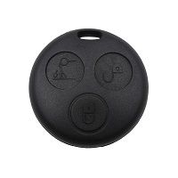 Replacement 3 Buttons Remote Key Shell Case Fob For Mercedes Benz Smart Fortwo City Roadster Without Blade Hot Sale