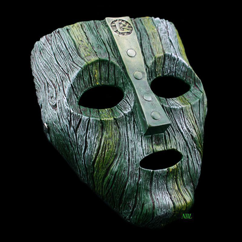 Cameron Diaz Loki Halloween Resin Masks Jim Carrey Venetian  Mask The God of Mischief Masquerade Replica Cosplay Costume Props