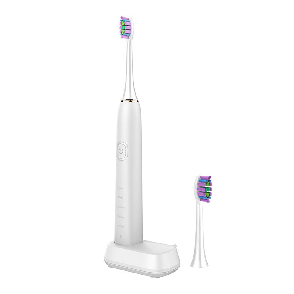 Sonic Electric Toothbrush Ultrasonic Automatic Upgraded USB Rechargeable Fast Rechargeable Adult Waterproof Toothbrush