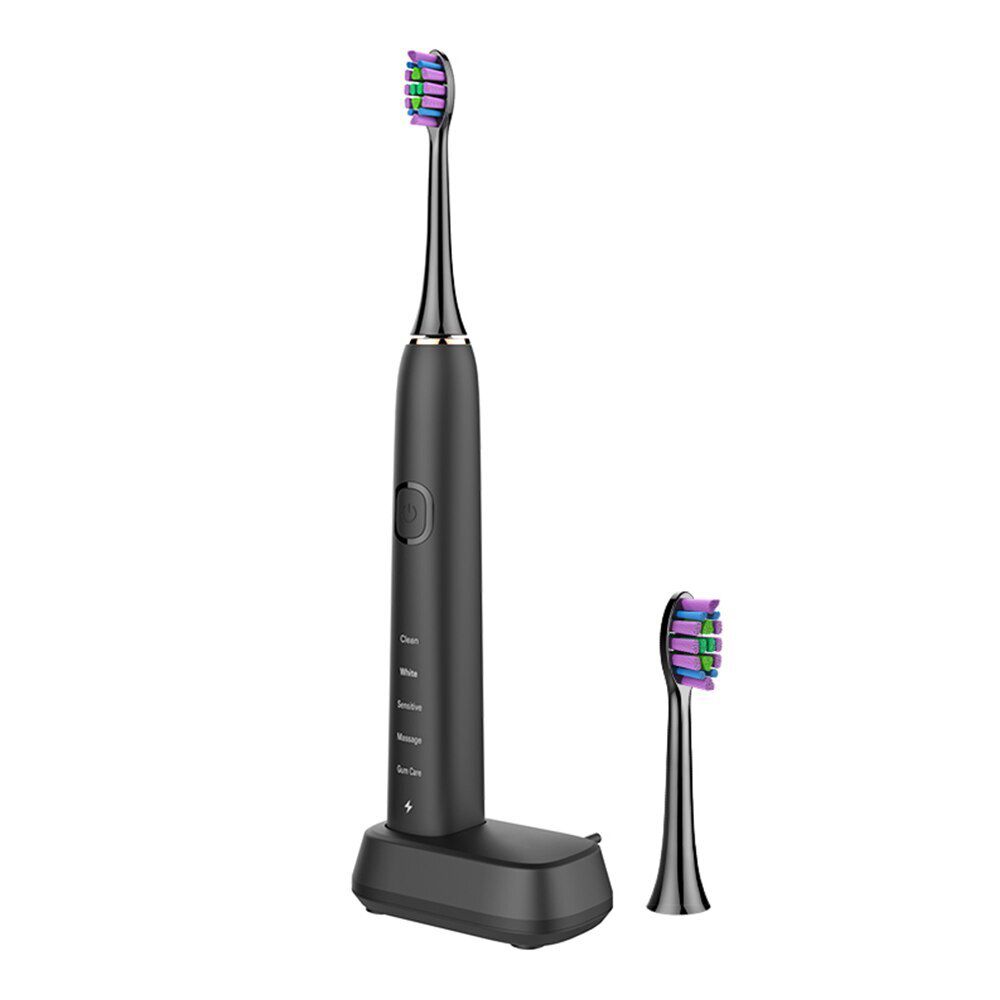 Sonic Electric Toothbrush Ultrasonic Automatic Upgraded USB Rechargeable Fast Rechargeable Adult Waterproof Toothbrush