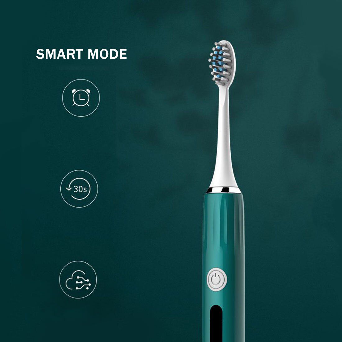 Sonic Electric Toothbrush Adult Timer Sonic Toothbrush IPX7 Waterproof Teeth Whitening Toothbrush Travel box Brush Head Set