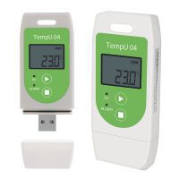 TempU 04 USB Temp Data Logger Temperature data Logger Recorder Recording Meter with 32,000 Capacity PDF Report Record Instrument