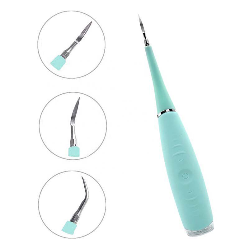 Portable Electric Sonic Dental Scaler Tooth Calculus Remover  Stains Tartar Tool Cleaner Oral Hygiene  Dentist Whiten Teeth