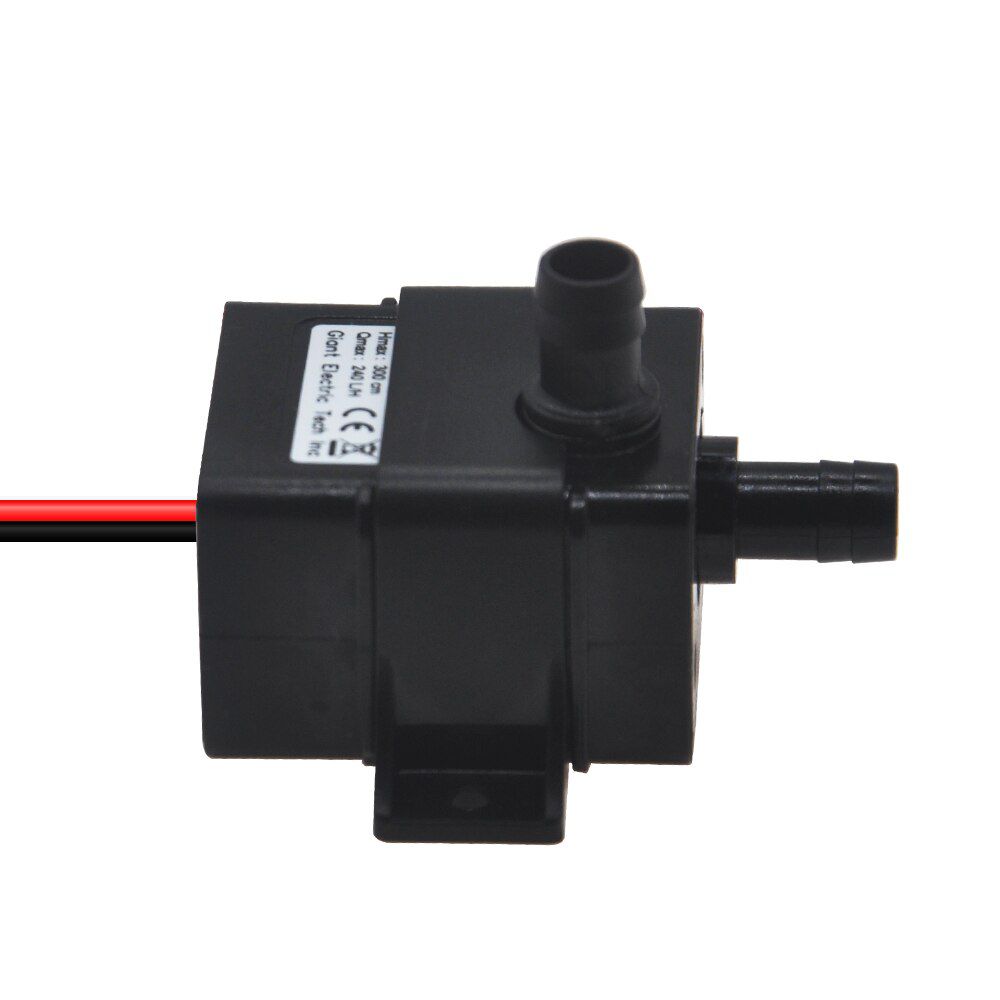 DC 12V 3.6W 240L/H Flow Rate Ultra-quiet IP68 Waterproof Brushless DC Pump Mini Submersible Low Consumption Water Pump