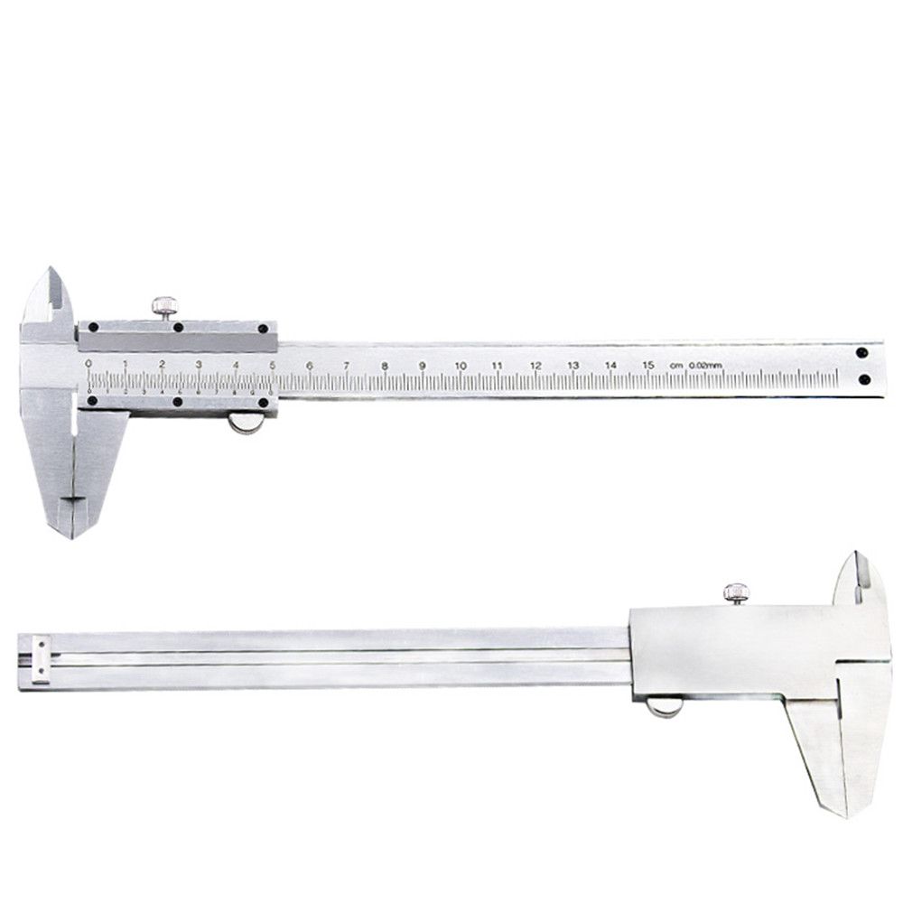 Vernier Caliper 6" 0-150mm 0.02mm Metal Calipers Gauge Micrometer Measuring Tools
