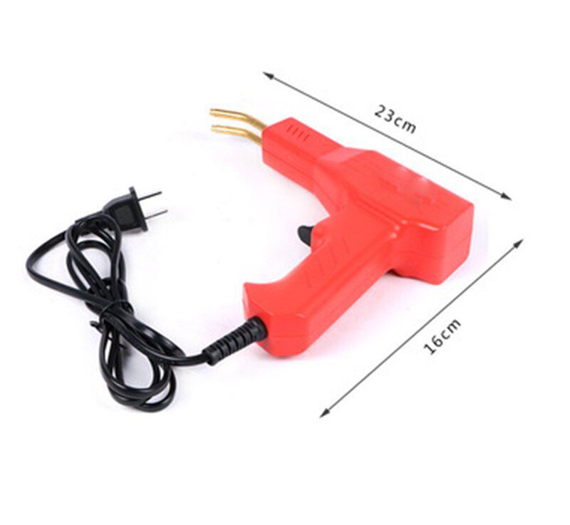 220V Car Bumper Plastic Welding Torch  Heating Welding Repair Tool Kit Multifunction Hot Melt Hand Tools with 4 Welding Nail