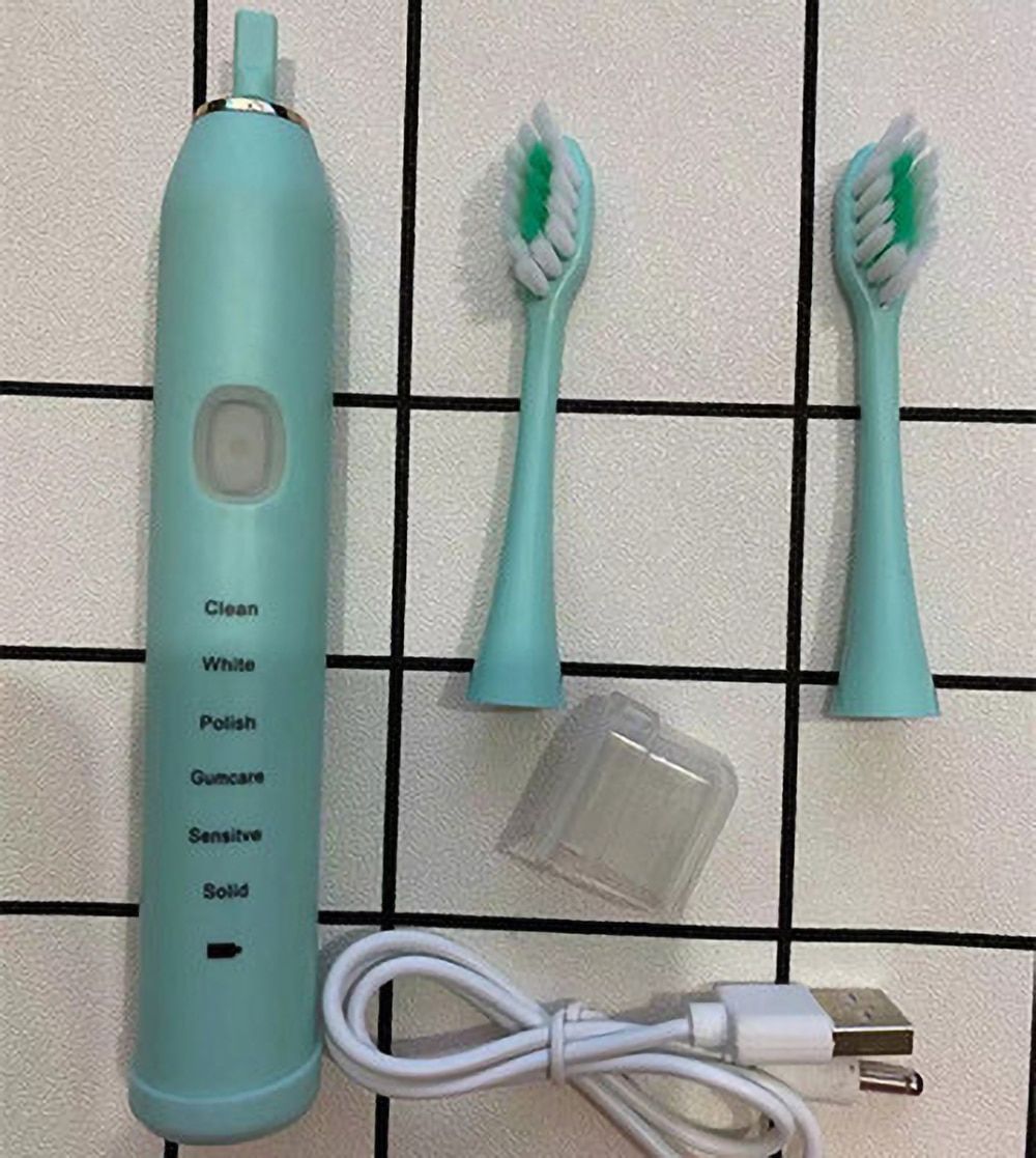 4 Pcs Electric Toothbrush Head Usb Charging Smart Sonic 