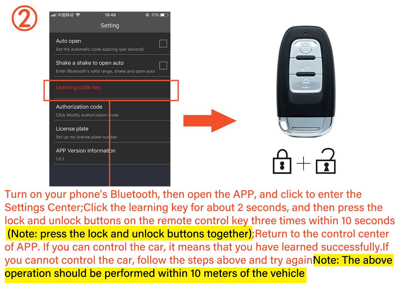 Mobile Phone Control Car Start Engine Remotely Keyless E